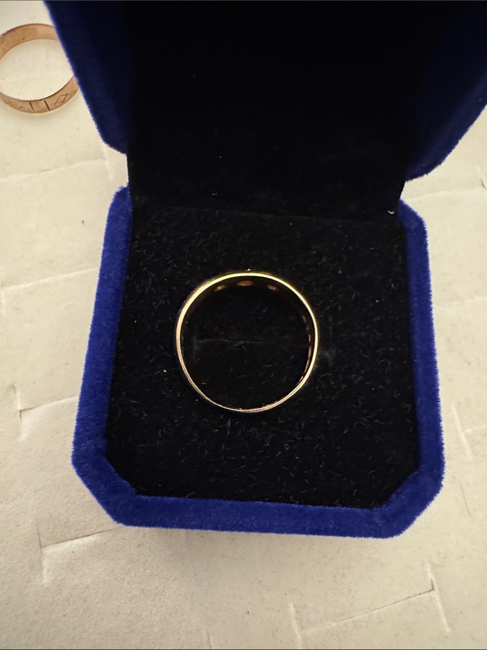 18k gold diamond starburst ring Chester assay 1899 size 8 - Picture 10 of 11